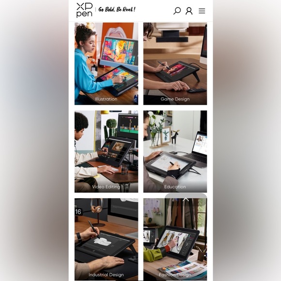 XP-Pen Star G640S Drawing Tablet - Picture 4 of 9